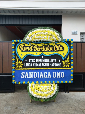 Papan Bunga Duka di Kairagi Dua